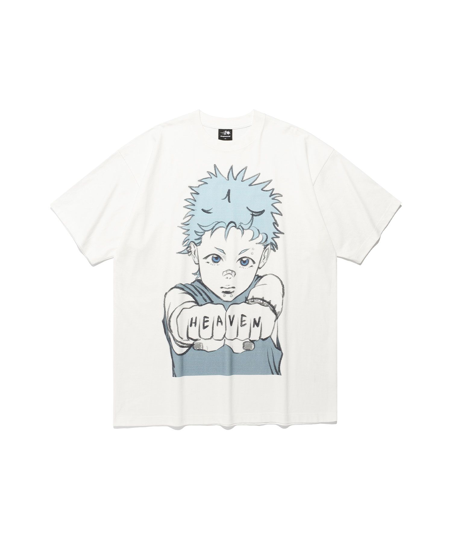 Tシャツ・カットソー [NICEGHOSTCLUB]FIST BOY BIG BIG TEE_WHITE(NG2FMUT540A) MUSINSA | NICE GHOST CLUB FIST BOY BIG BIG TEE_WHITE