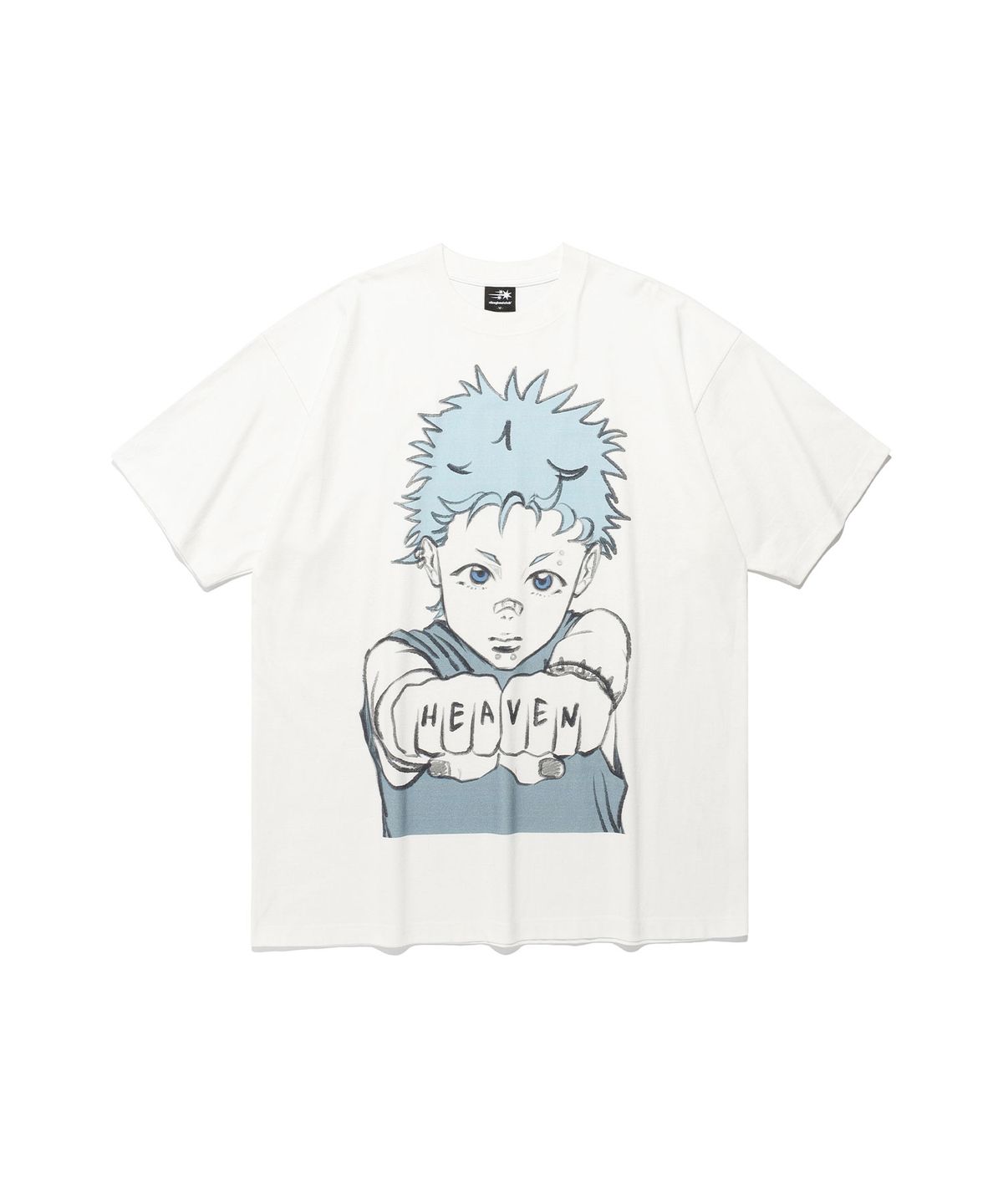 나이스고스트클럽(NICEGHOSTCLUB) FIST BOY BIG BIG TEE_WHITE(NG2FMUT540A)