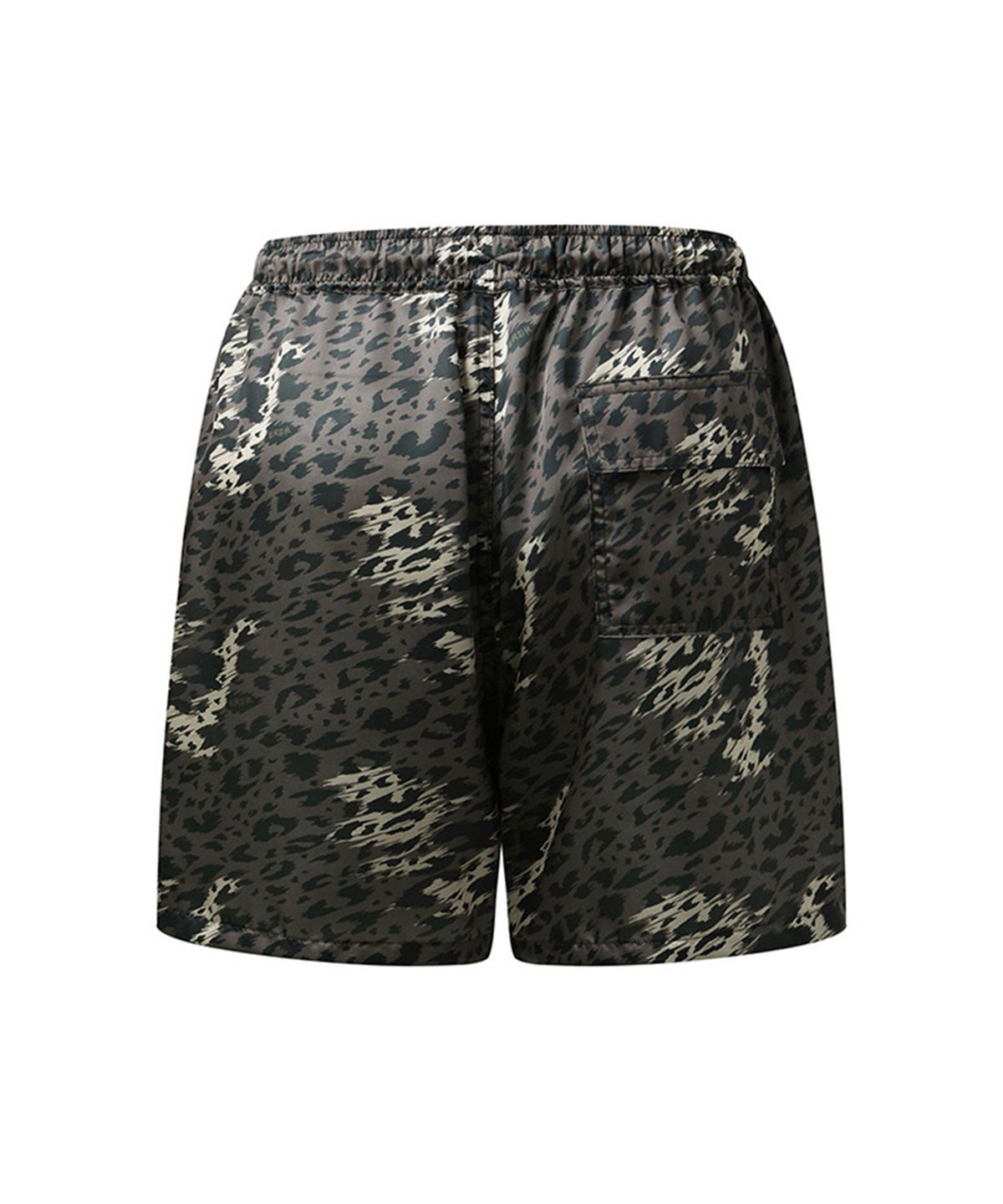 에르에르(ERER) Men Signature leopard shorts Brown