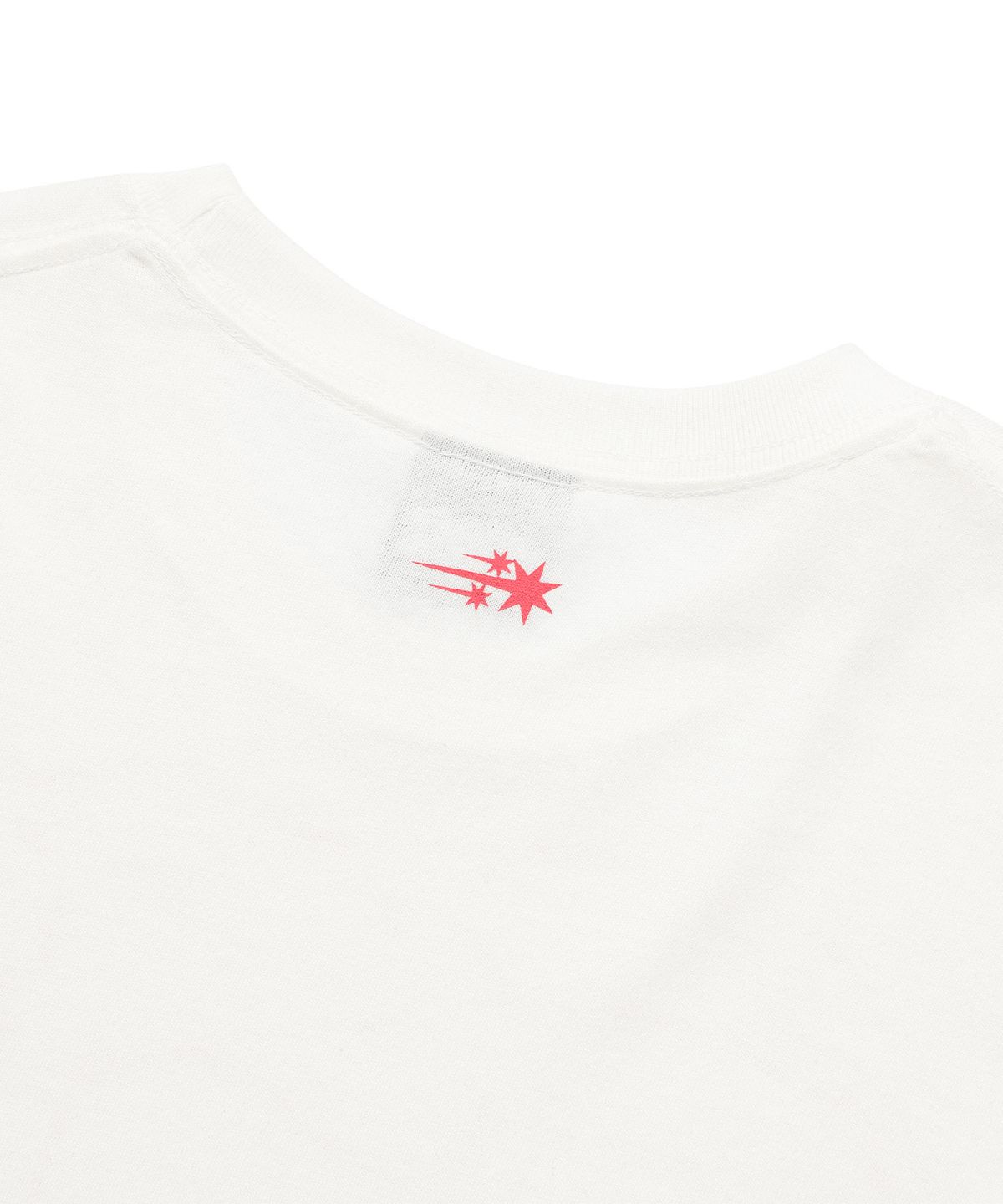 나이스고스트클럽(NICEGHOSTCLUB) HEAVEN GATEKEEPER LINE TEE_WHITE(NG2FMUT524A)