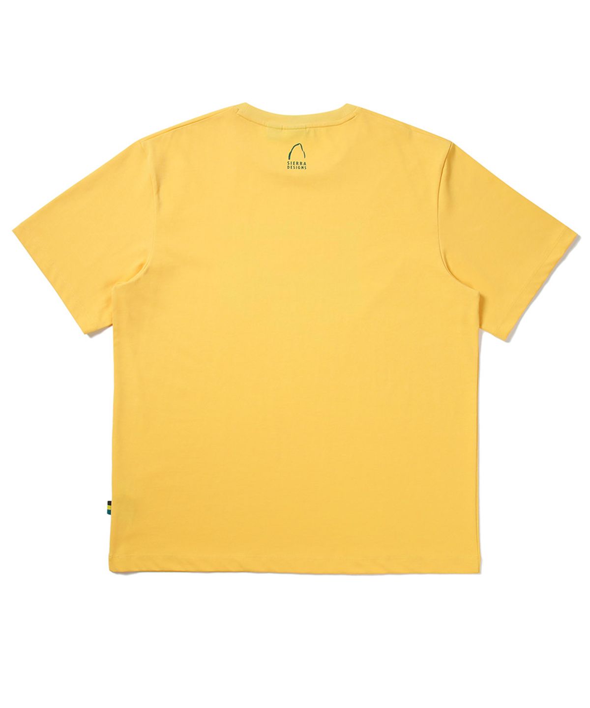 시에라디자인(SIERRA DESIGNS) 텐트 그라운드 칠라이트(CHILL-LITE) 반팔티셔츠 YELLOW