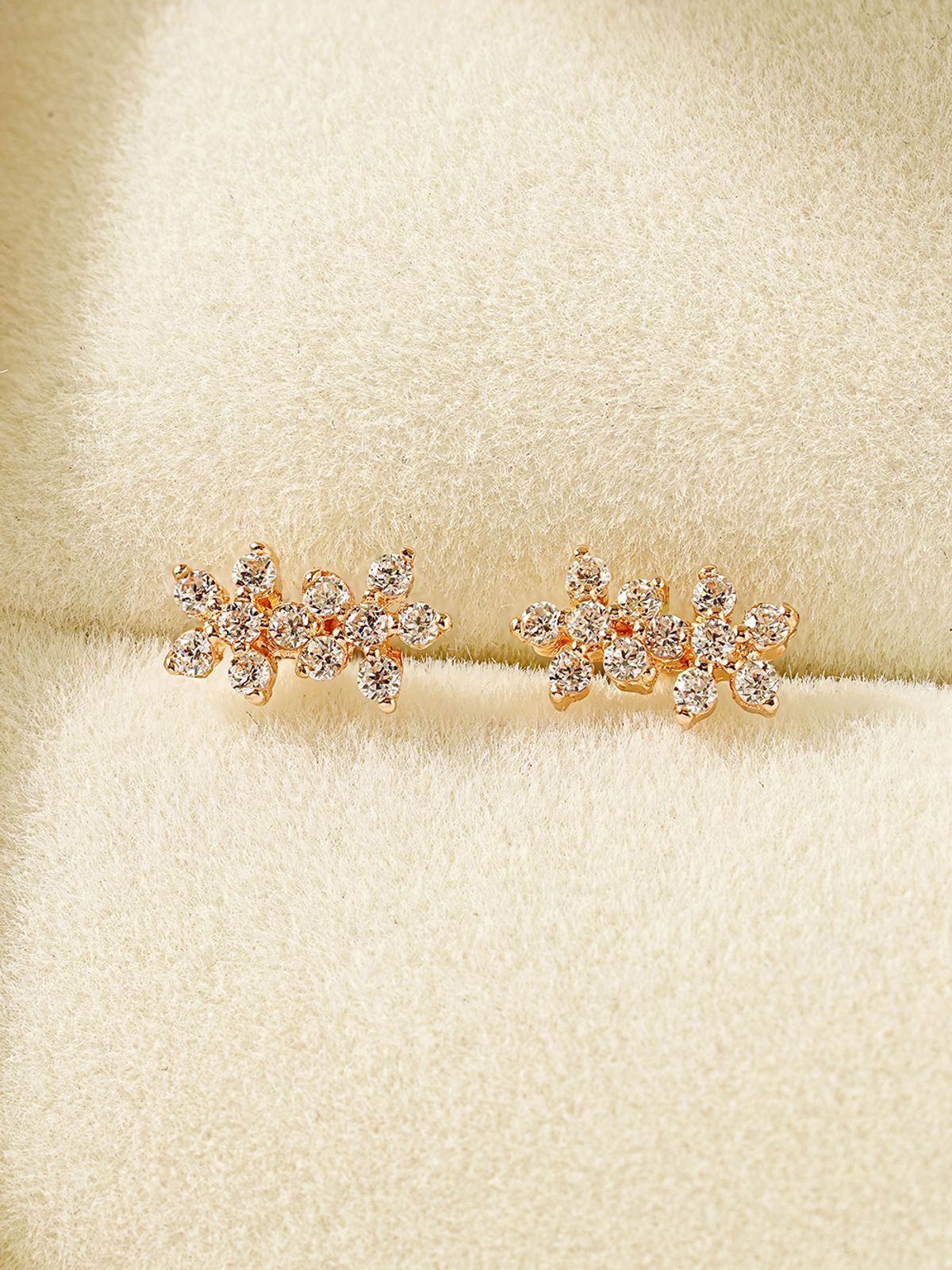 미니멀피어싱(MINIMALPIERCING) 14K 플라워 부케 피어싱 귀걸이