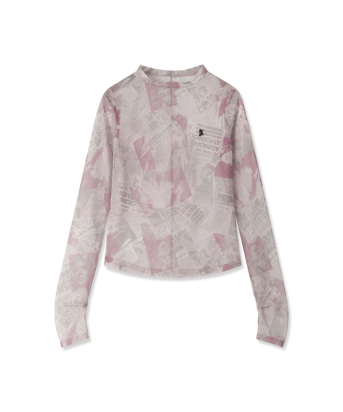 어반드레스(AVANDRESS) Marilyn See-Through Long Sleeve - 2COL