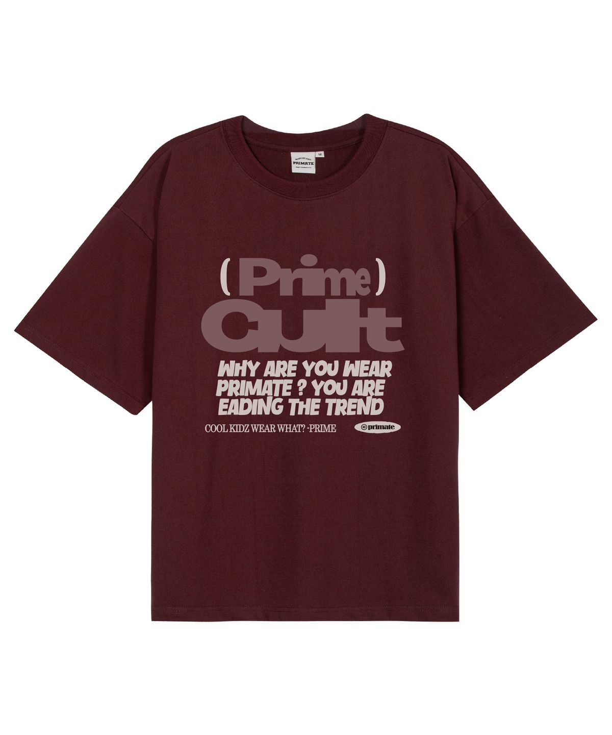 프라임에이트(PRIMATE) [COOL COTTON] VIXTRO 오버핏 반팔티셔츠 8 COLORS