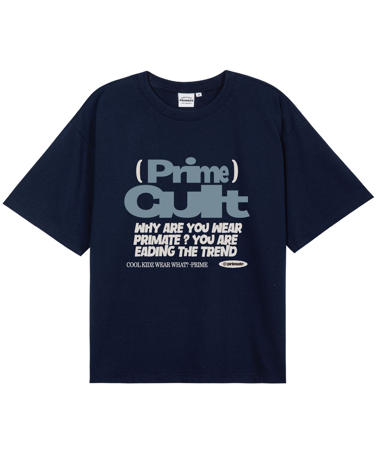 프라임에이트(PRIMATE) [COOL COTTON] VIXTRO 오버핏 반팔티셔츠 8 COLORS