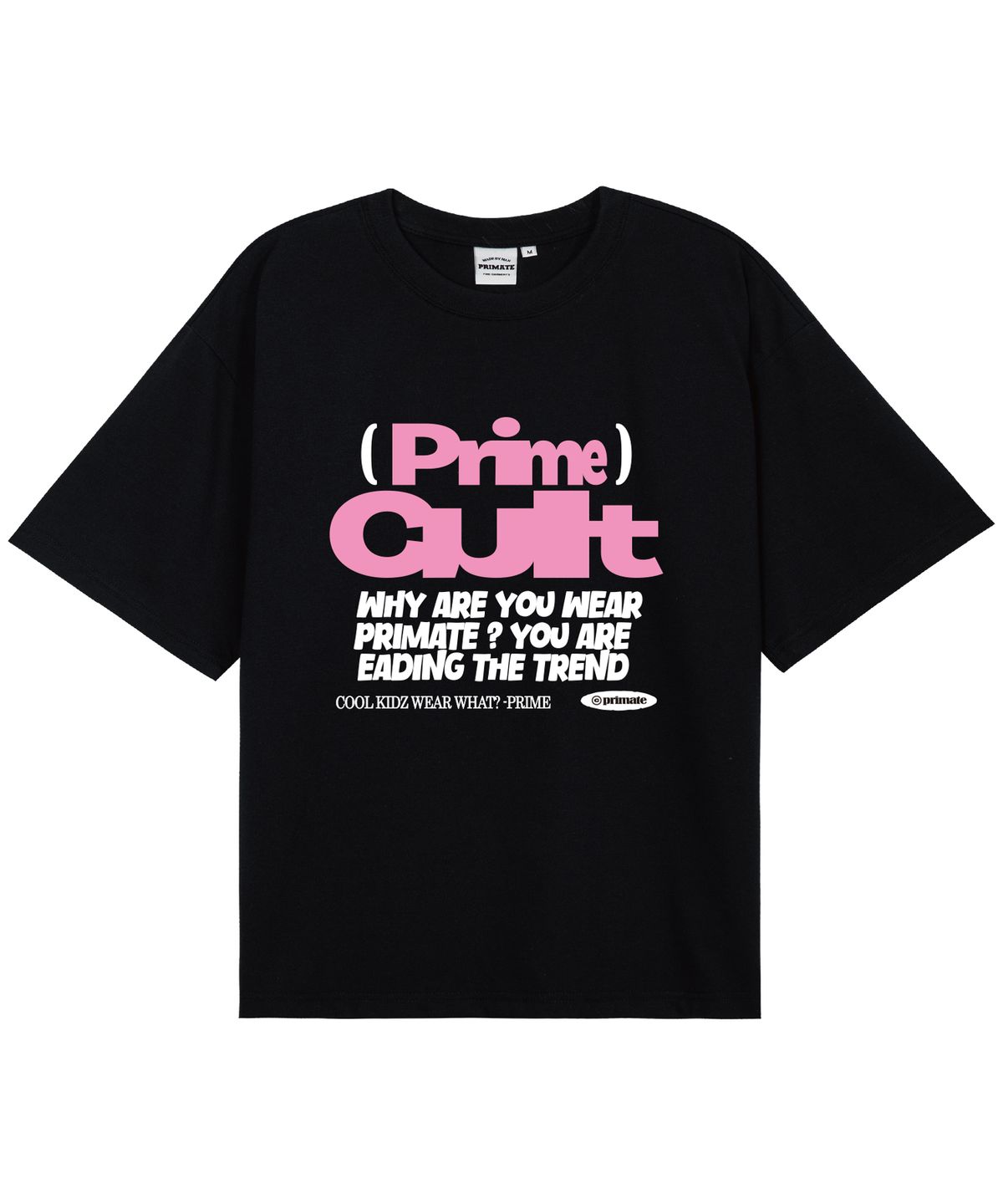 프라임에이트(PRIMATE) [COOL COTTON] VIXTRO 오버핏 반팔티셔츠 8 COLORS