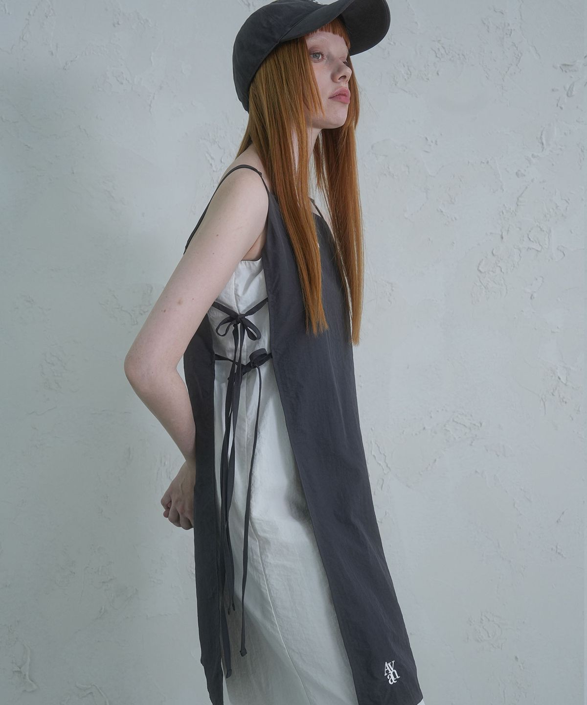 어반드레스(AVANDRESS) Apron Taslan Layered Dress - 3COL
