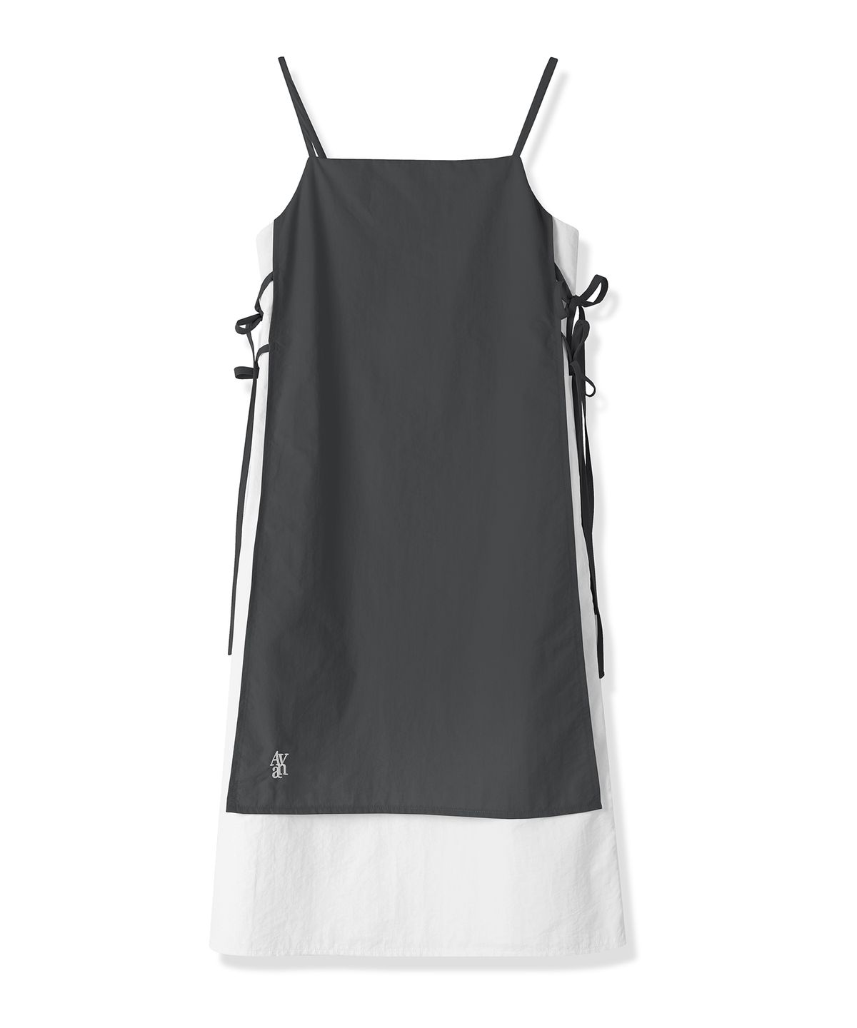 어반드레스(AVANDRESS) Apron Taslan Layered Dress - 3COL