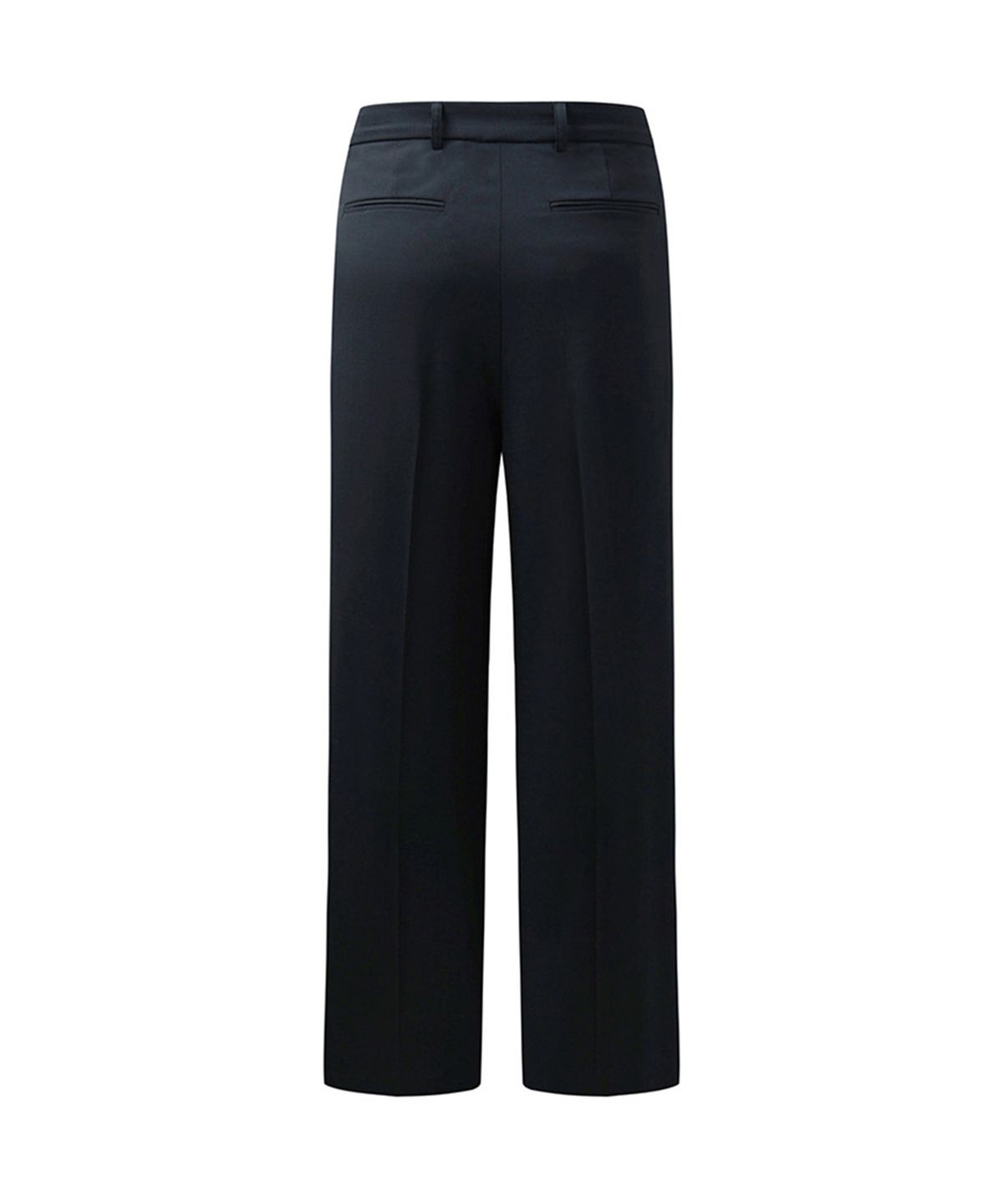 에르에르(ERER) Men High waist slacks Black