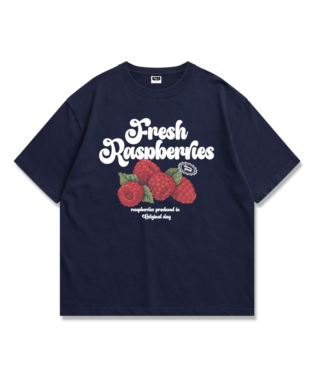 오리지널데이(ORIGINALDAY) Raspberry 오버핏 반팔 티셔츠 4Color