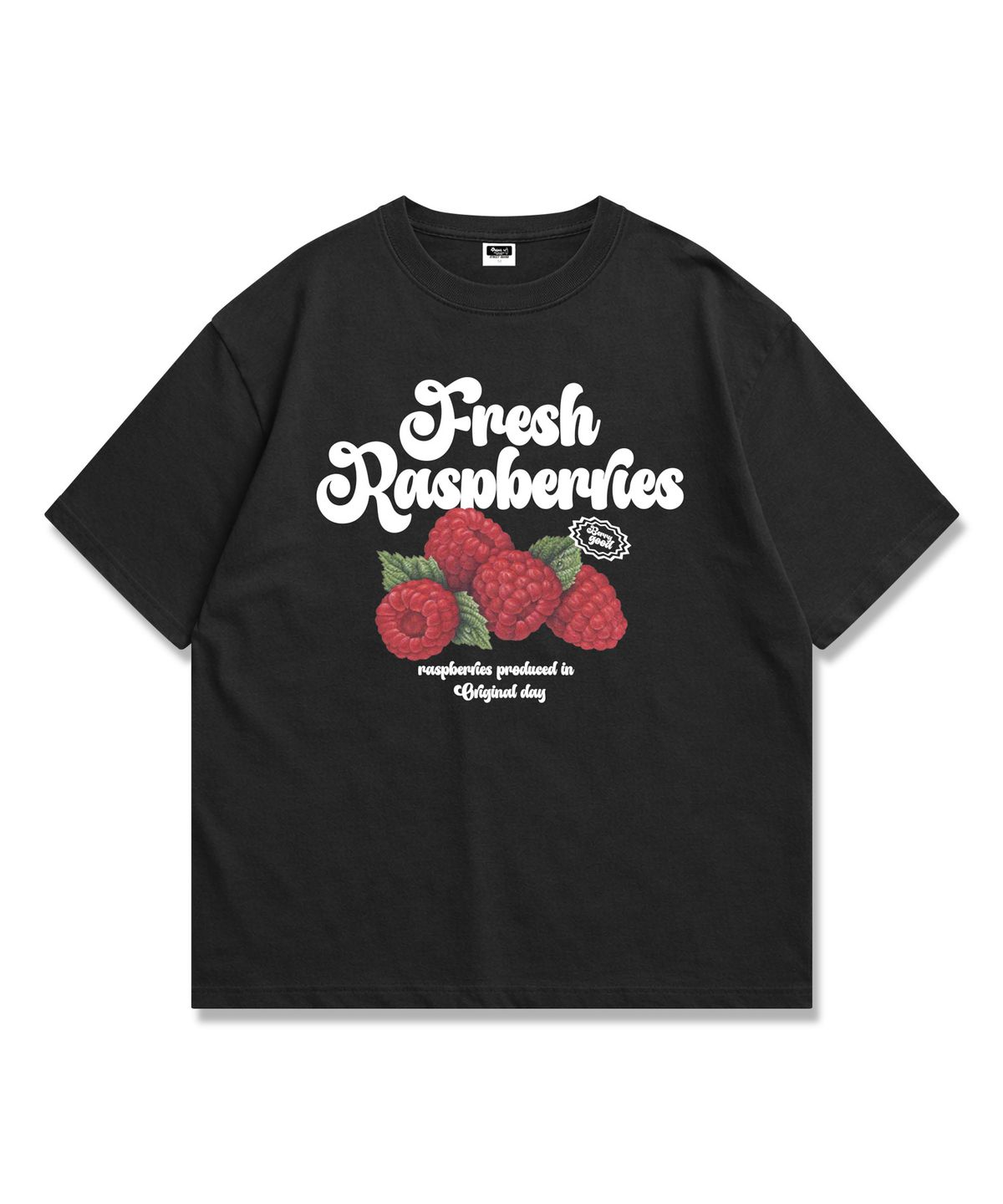 오리지널데이(ORIGINALDAY) Raspberry 오버핏 반팔 티셔츠 4Color