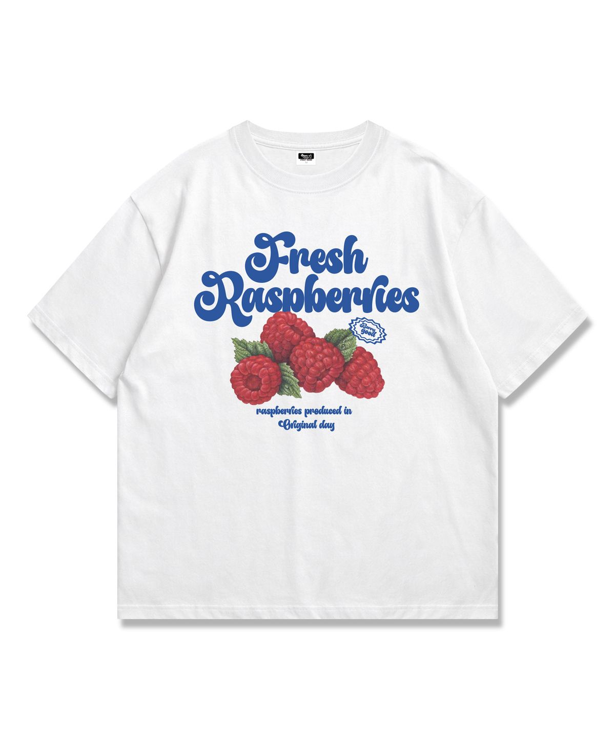 오리지널데이(ORIGINALDAY) Raspberry 오버핏 반팔 티셔츠 4Color