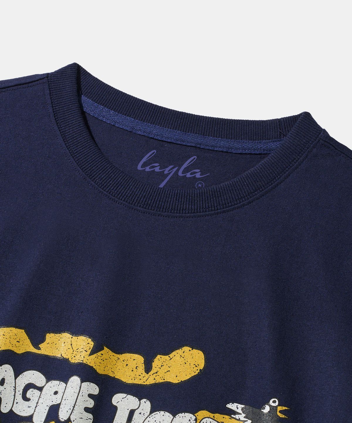 다이아몬드 레이라(DIAMOND LAYLA) Héros des Montagnes Long Sleeve T91 Navy