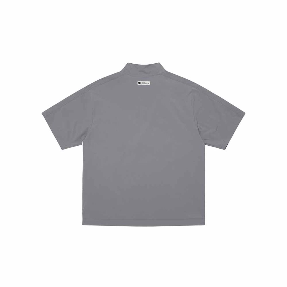 코닥(KODAK) 케이 반팔 스탠넥 아노락 GREY
