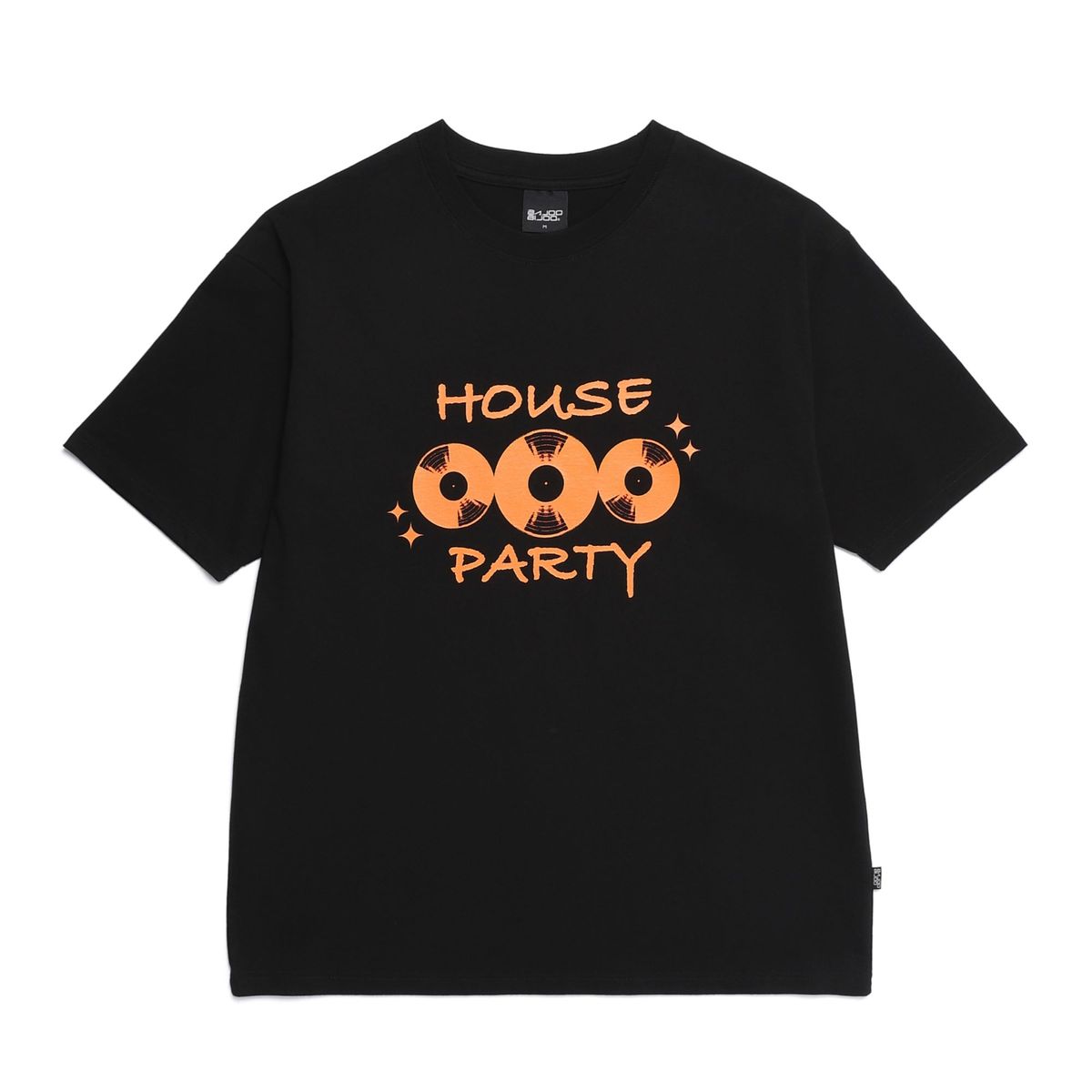 바쥬비쥬(BAJOO BIJOO) HOUSE PARTY T-SHIRT [BLACK]