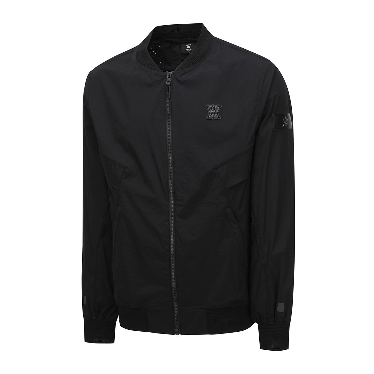 어뉴골프(ANEW GOLF) MEN SM BLACK FINISH JACKET_BK