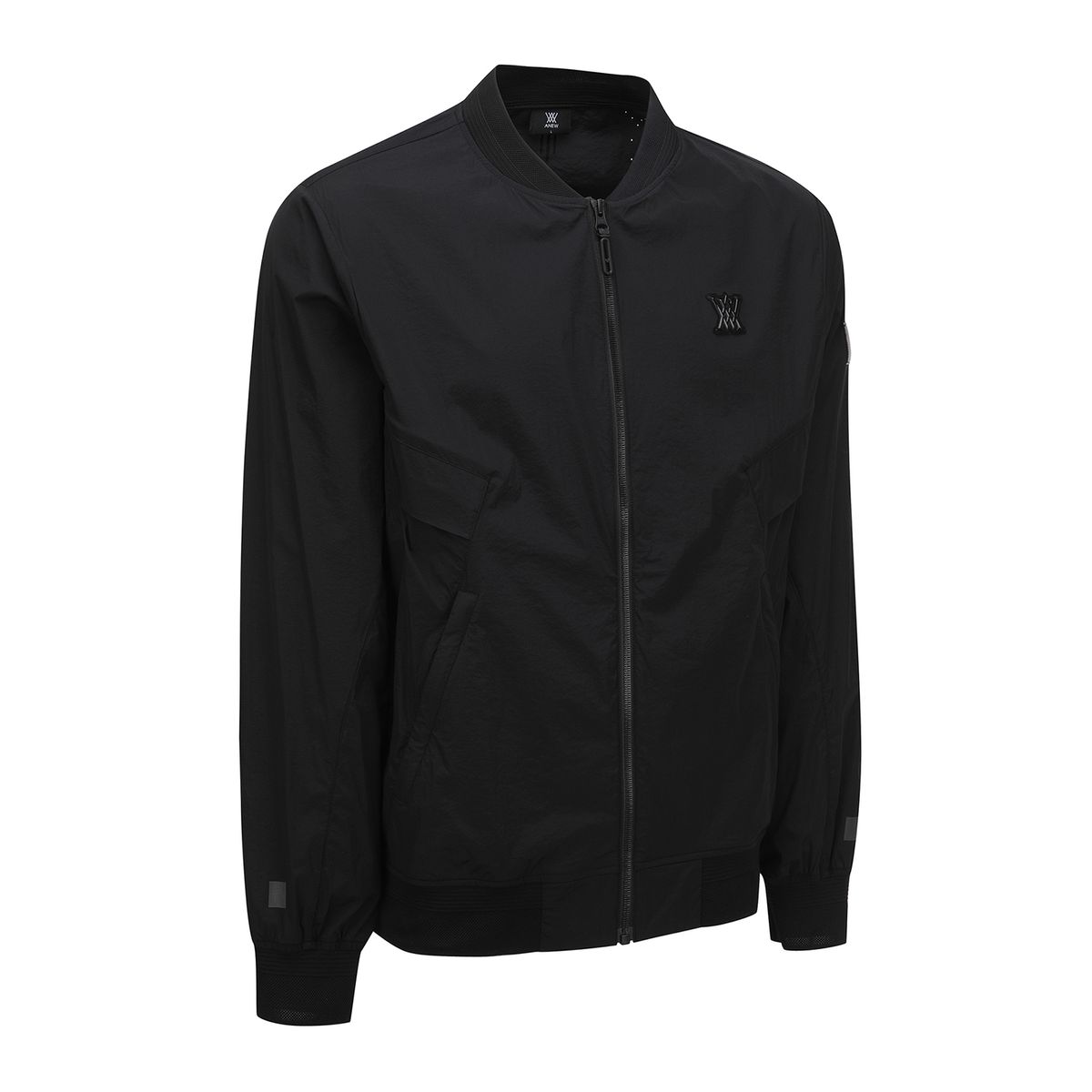 어뉴골프(ANEW GOLF) MEN SM BLACK FINISH JACKET_BK