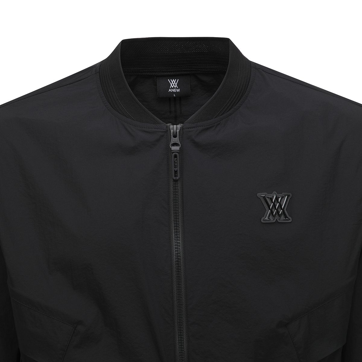 어뉴골프(ANEW GOLF) MEN SM BLACK FINISH JACKET_BK