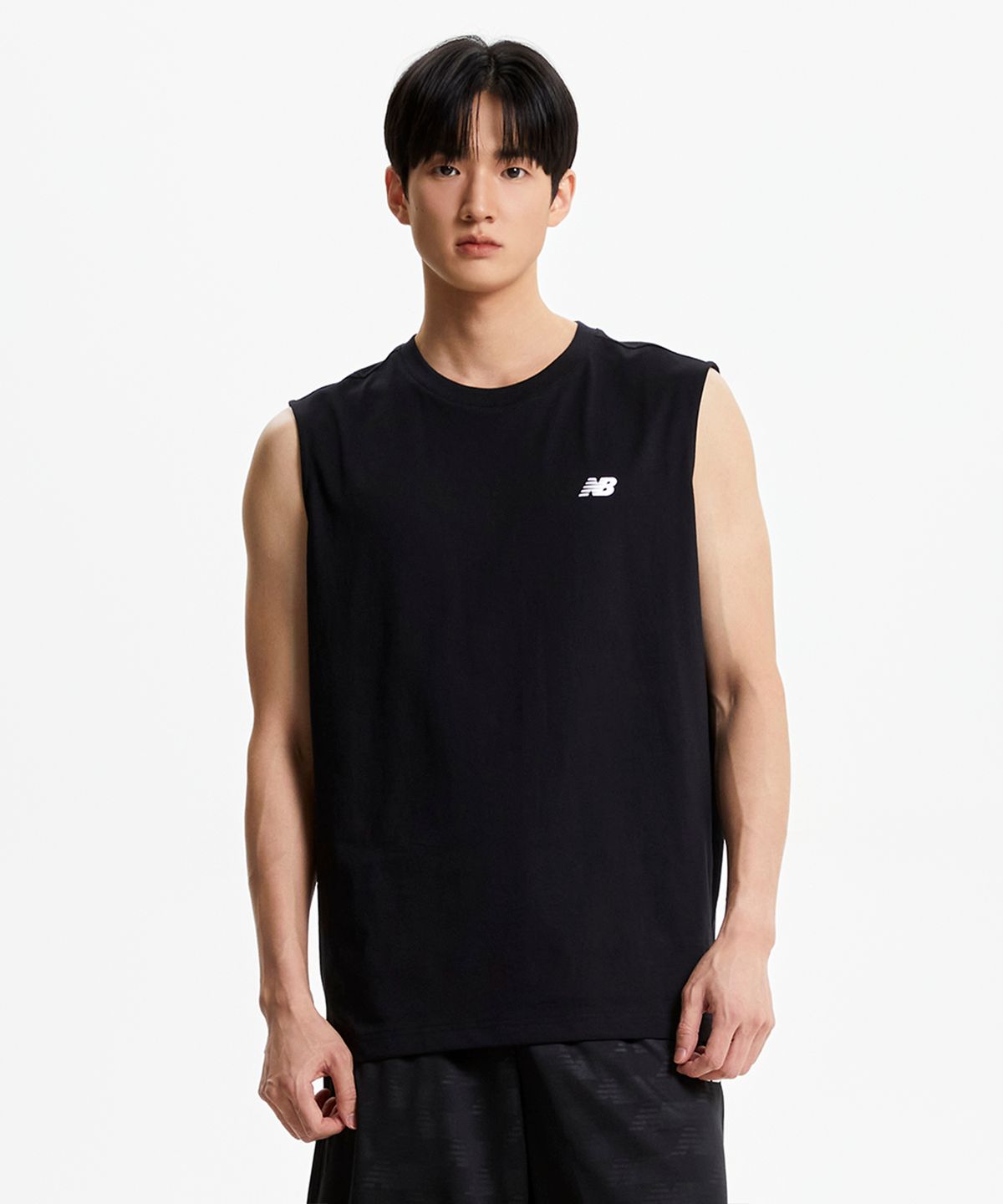 뉴발란스(NEW BALANCE) NBNGGCO213 / UNI NB BOY 피크닉 페스티벌 나시티 (BLACK)