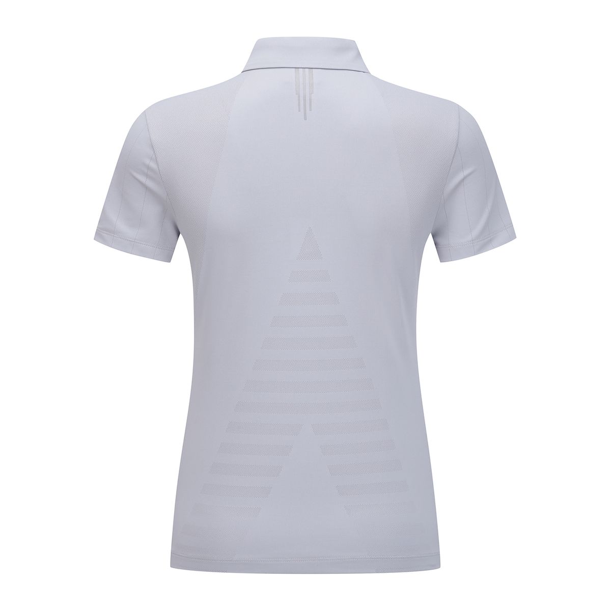 어뉴골프(ANEW GOLF) WOMEN SM BLACK FINISH JACQUARD SHORT T-SHIRT_CG