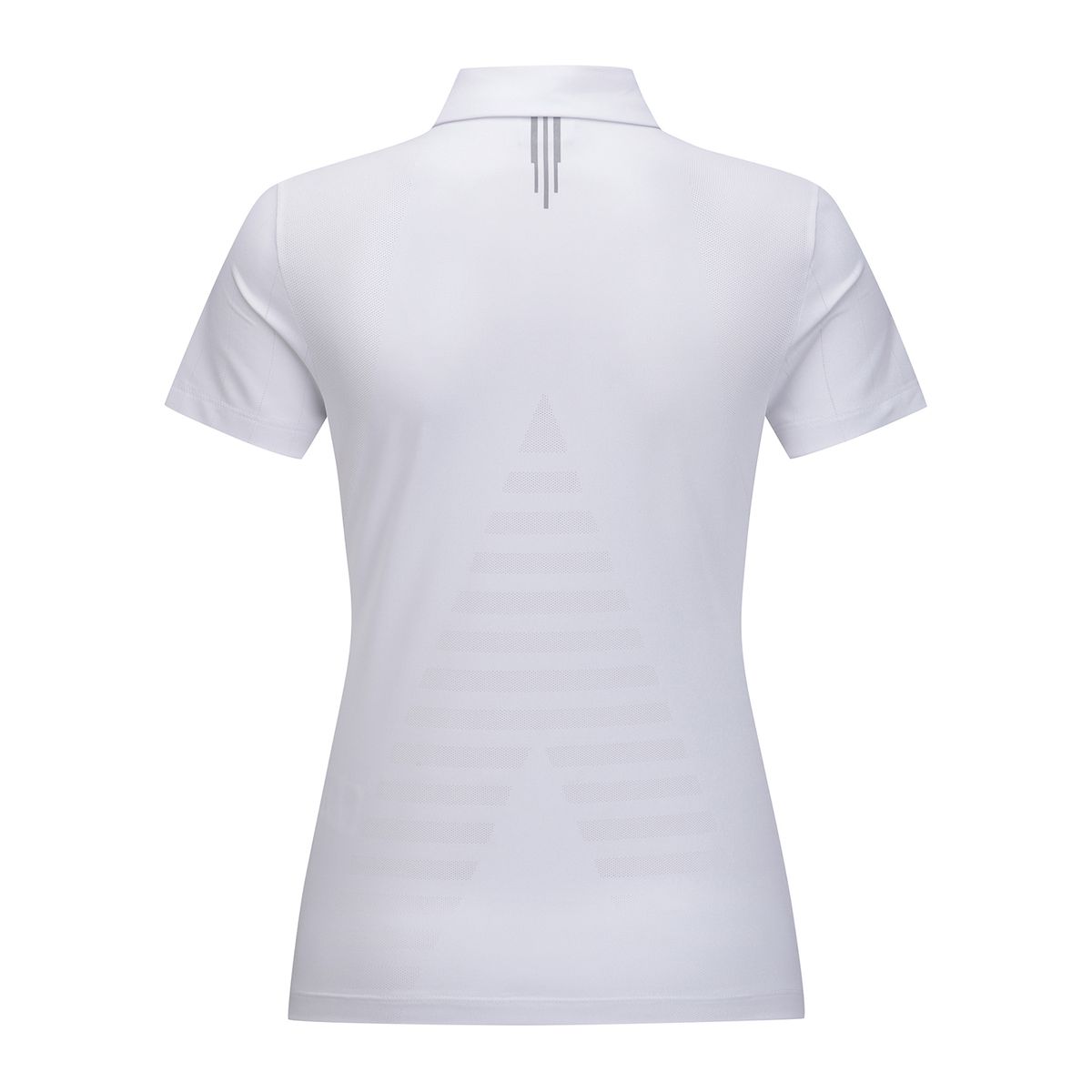 어뉴골프(ANEW GOLF) WOMEN SM BLACK FINISH JACQUARD SHORT T-SHIRT_WH