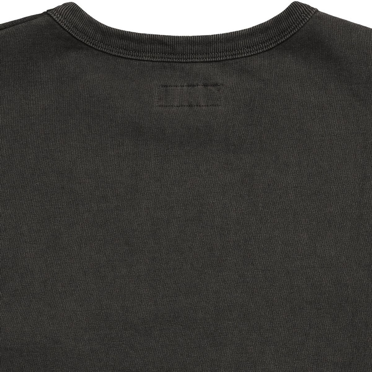 솔티(SORTIE) Pigment Long Sleeve Poket T-Shirts (Dark Gray)