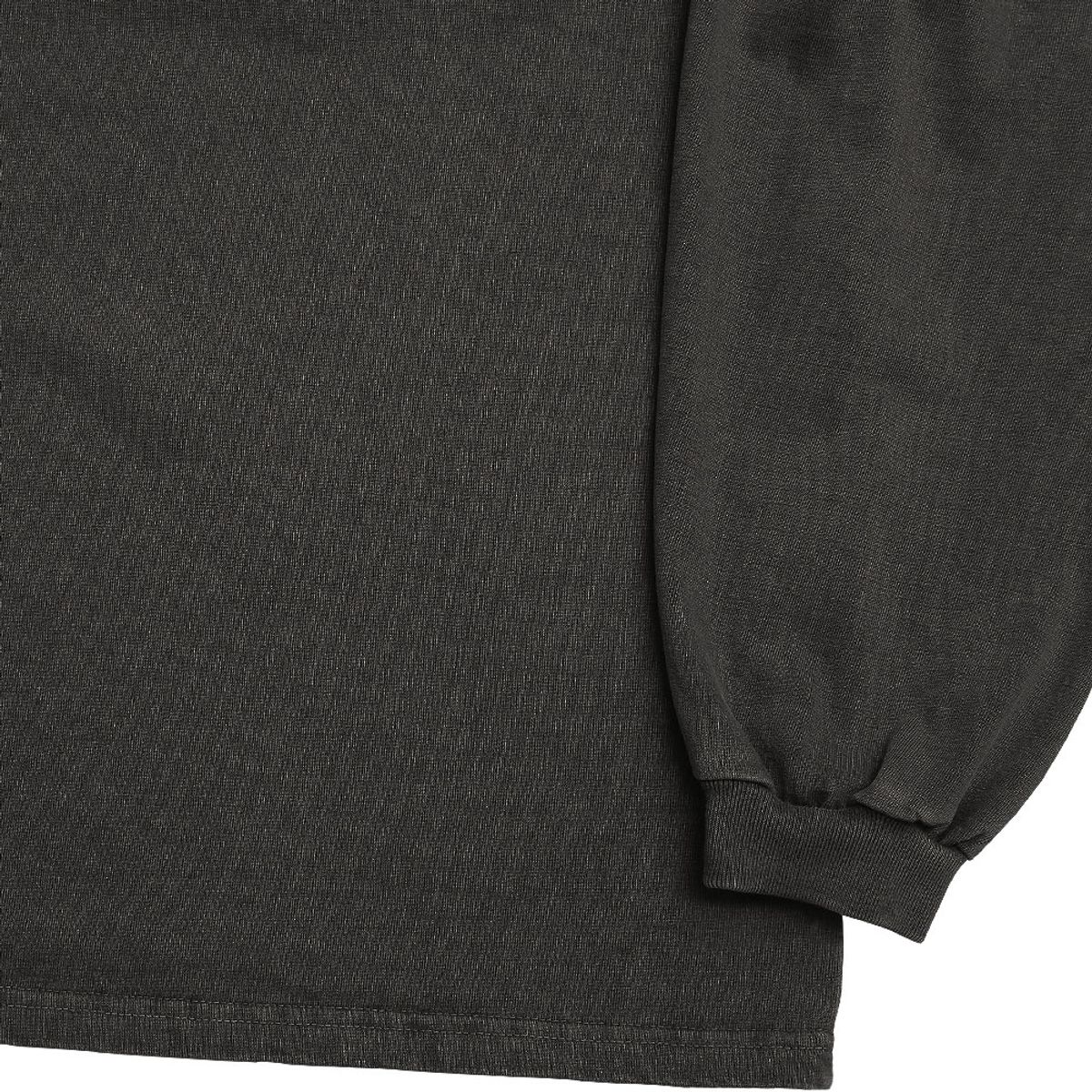 솔티(SORTIE) Pigment Long Sleeve Poket T-Shirts (Dark Gray)