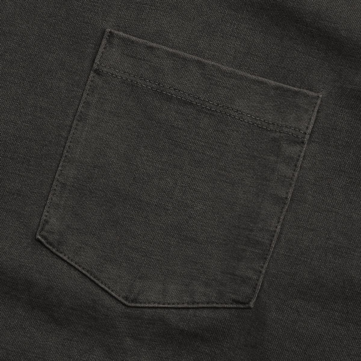 솔티(SORTIE) Pigment Long Sleeve Poket T-Shirts (Dark Gray)