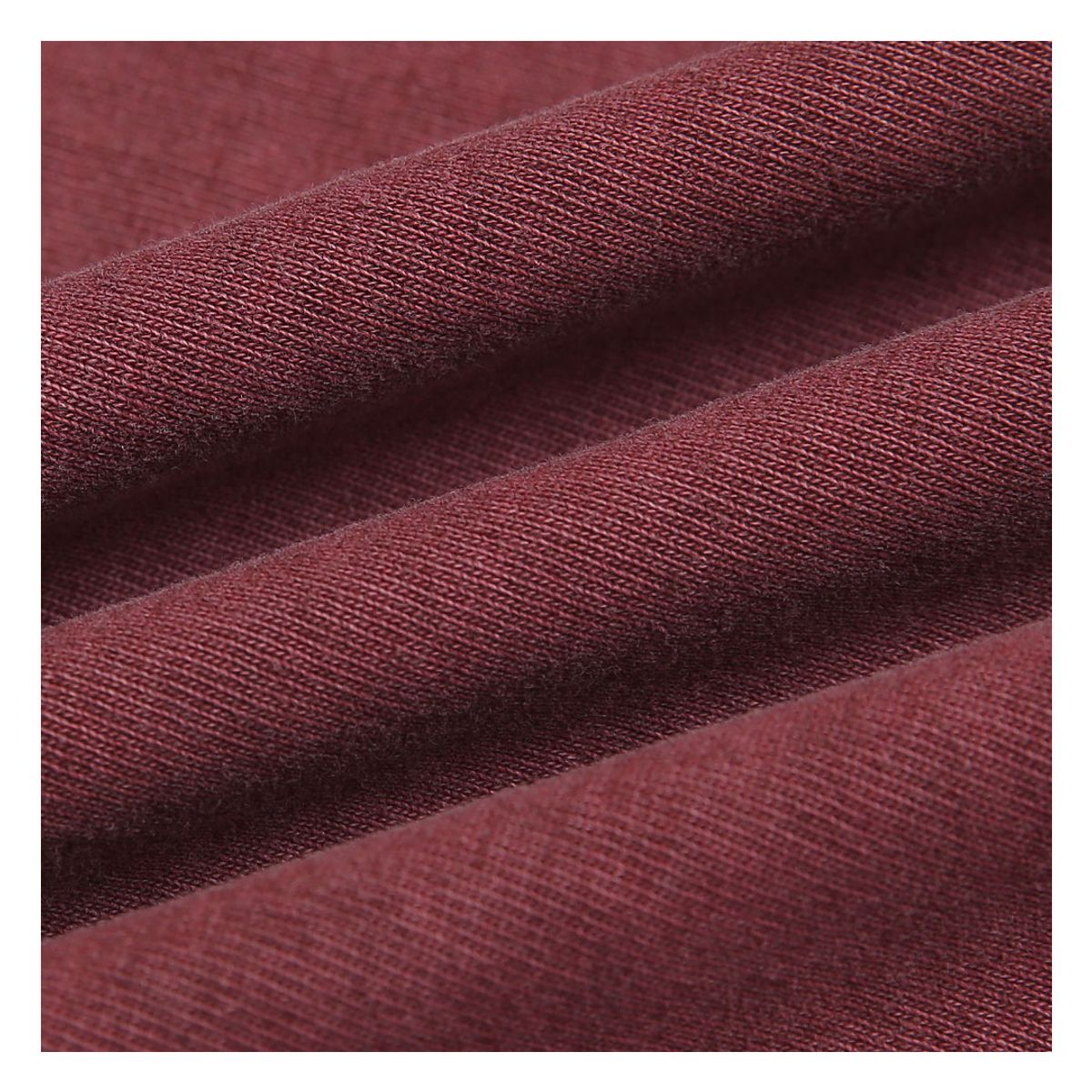 솔티(SORTIE) Pigment Long Sleeve Poket T-Shirts (Deep Red)