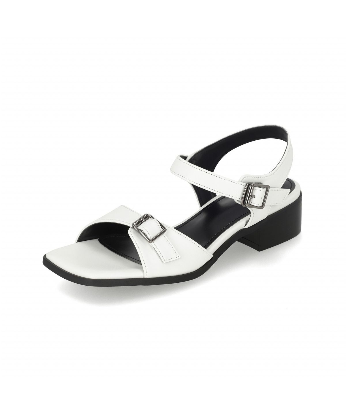 엘칸토(ELCANTO) 인텐스 여성 버클 스트랩 플랫샌들 3.5cm LCWW53I526