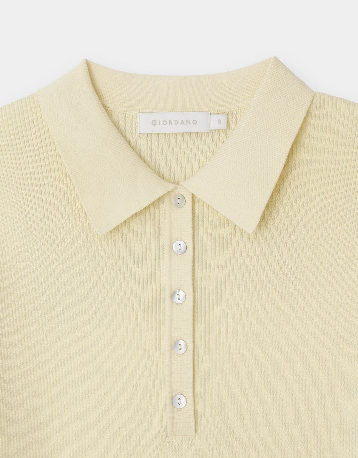 지오다노(GIORDANO) 폴로 반팔 니트(14GG) 355529 [4color]