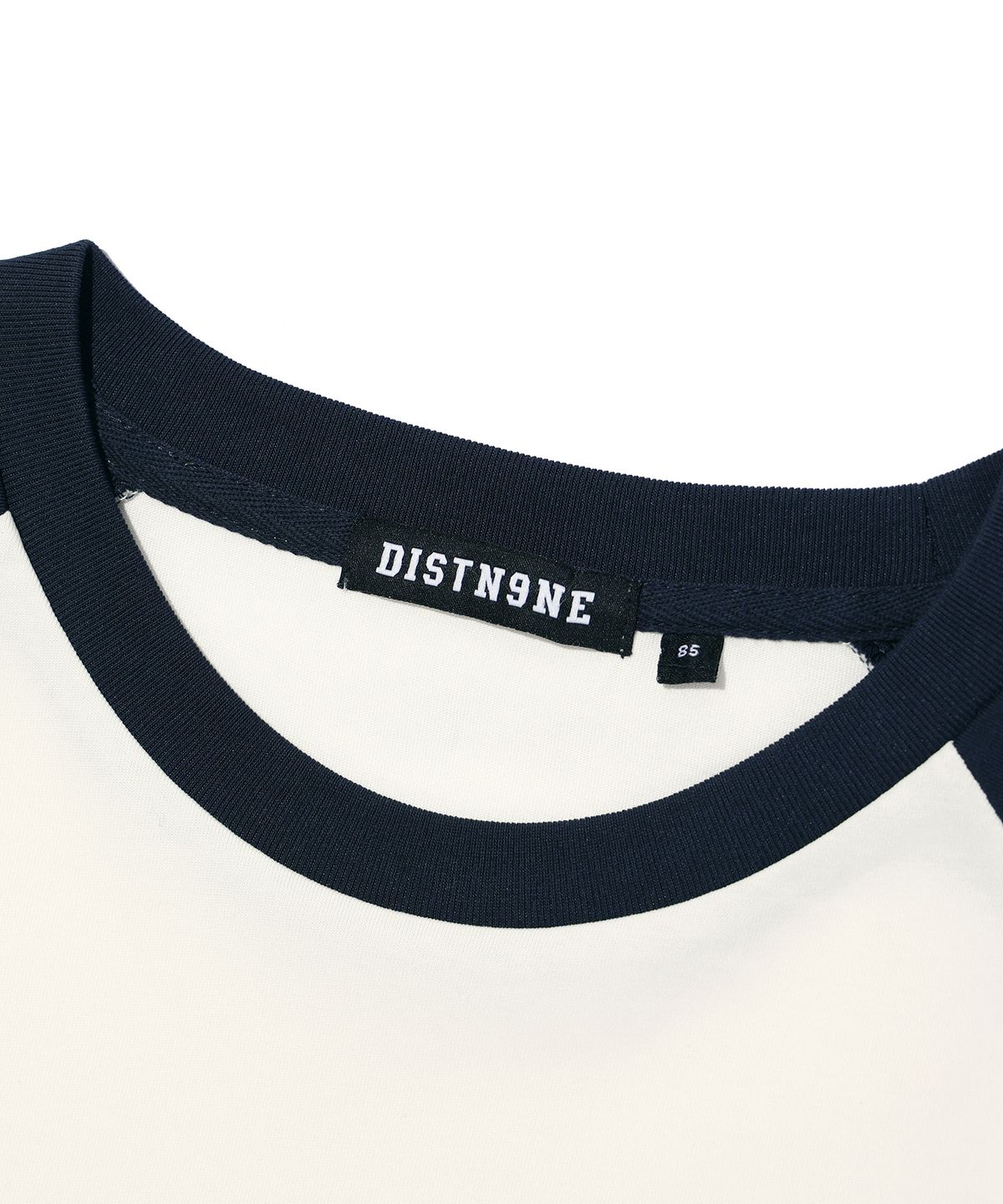 디스트나인(DISTN9NE) 레트로베어 래글런 반팔티 DARK NAVY (LP2TF268-067)