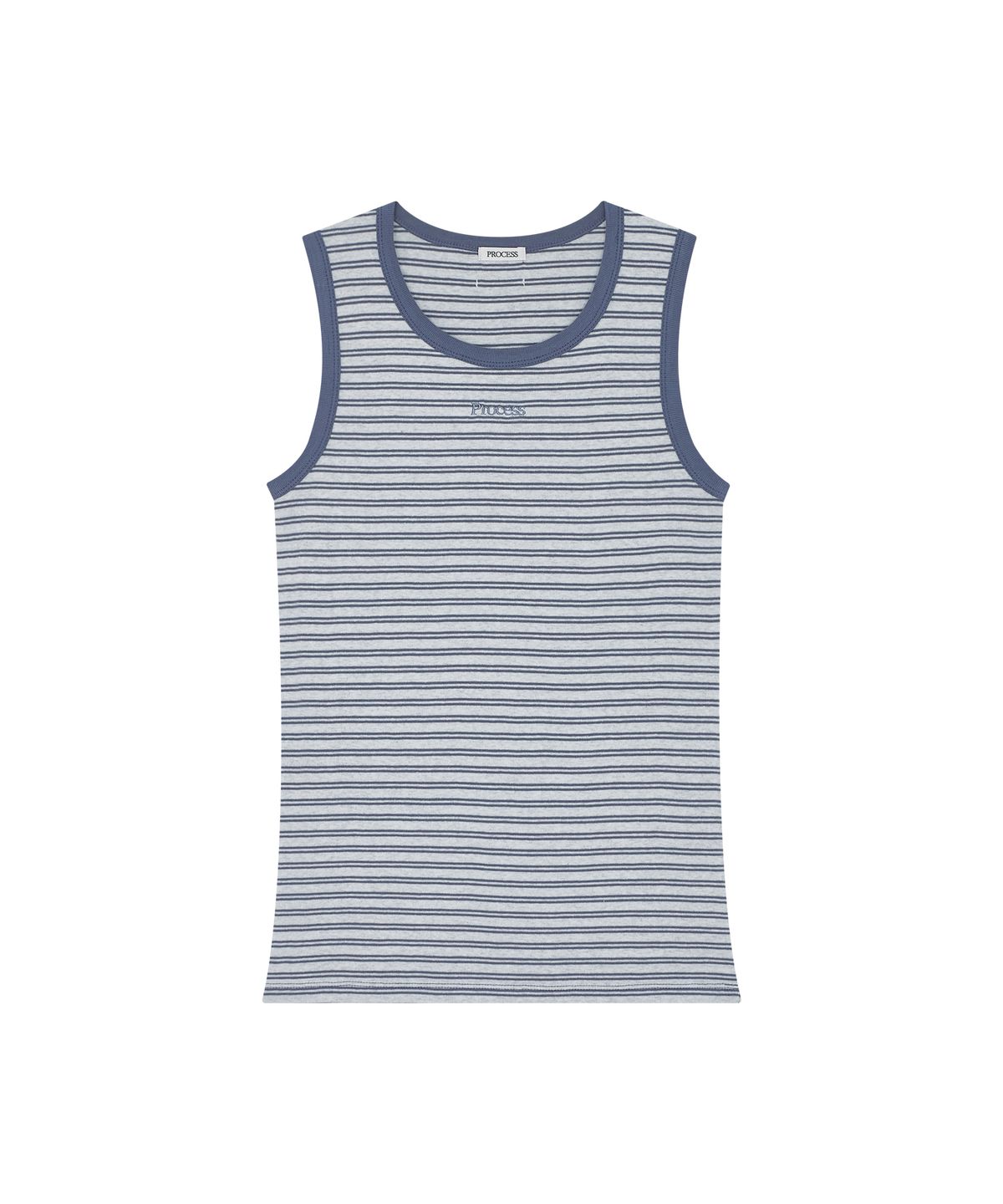 피알씨에스에스(PRCSS) Two Stripe Sleeveless - Blue