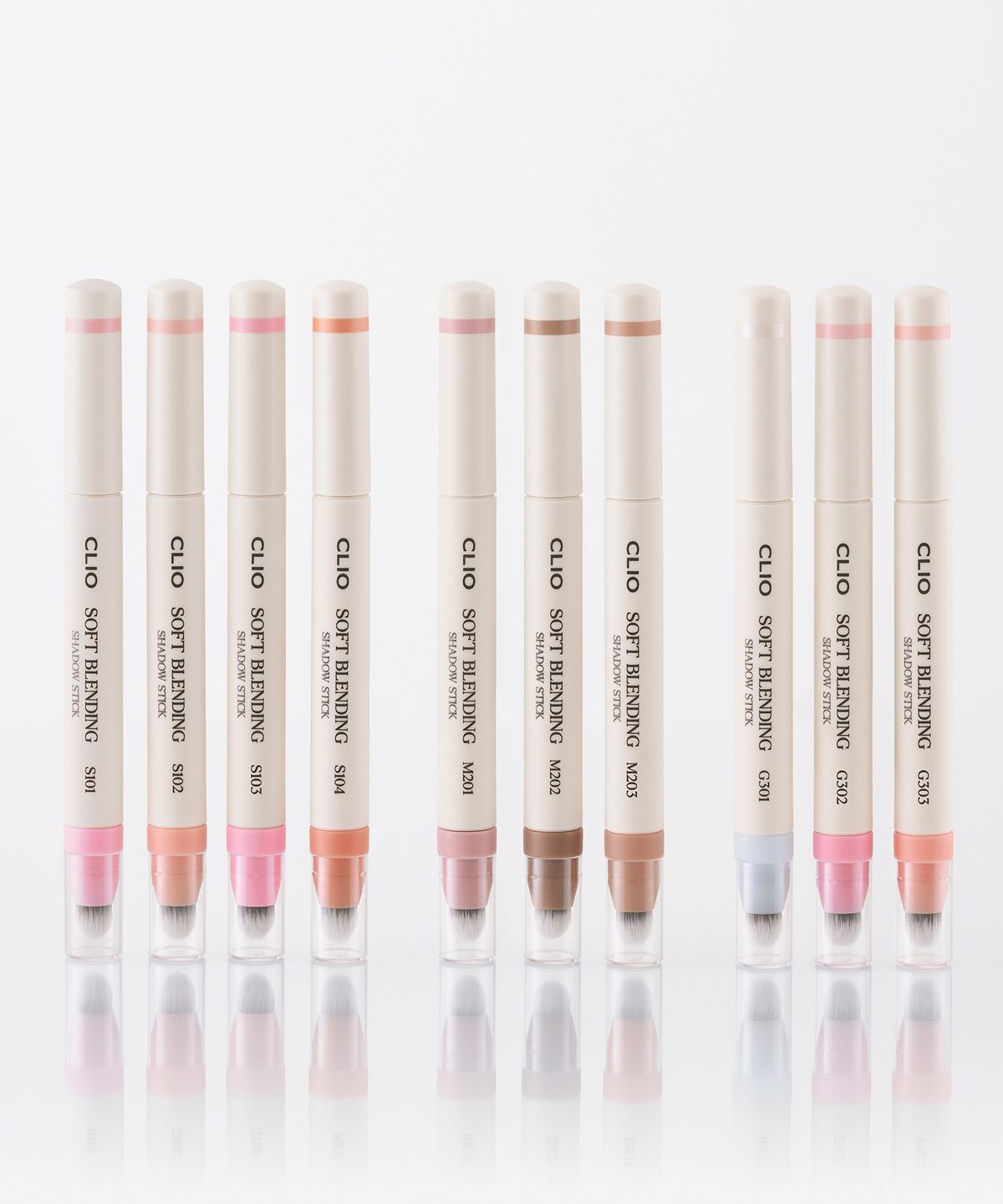 클리오(CLIO) 소프트 블렌딩 섀도우 스틱 (쉬머,매트,글리터 3type)