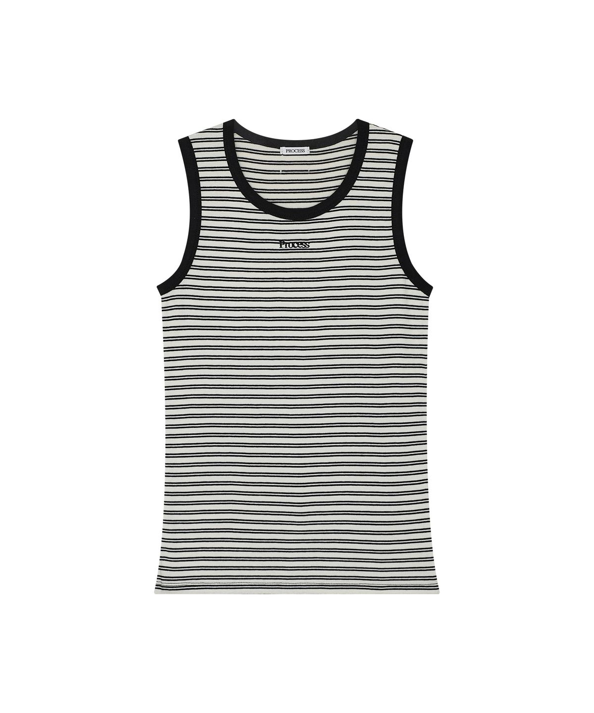 프로세스(PROCESS) Two Stripe Sleeveless - Black