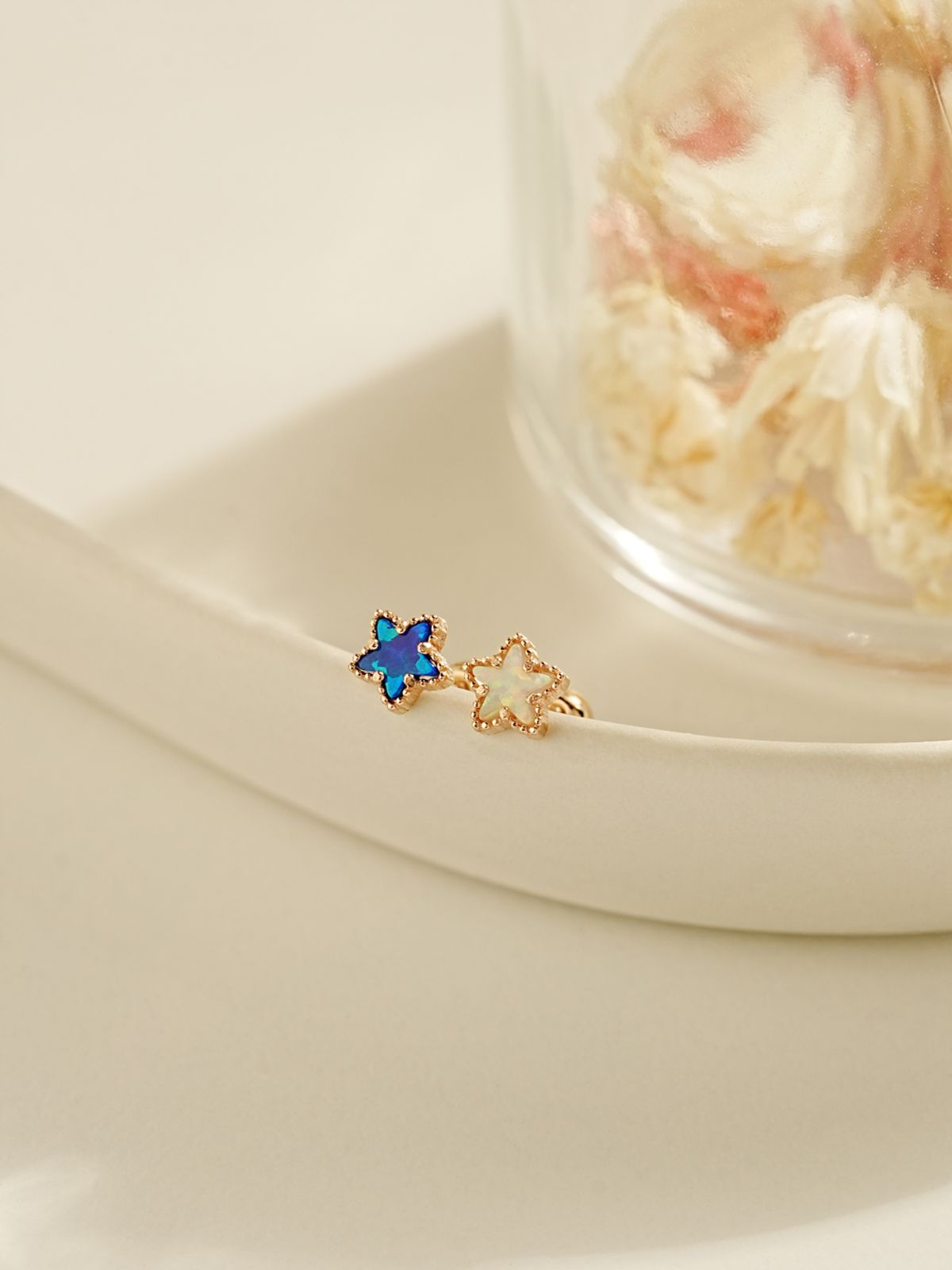 미니멀피어싱(MINIMALPIERCING) 14K 오아시스 스타 피어싱 귀걸이