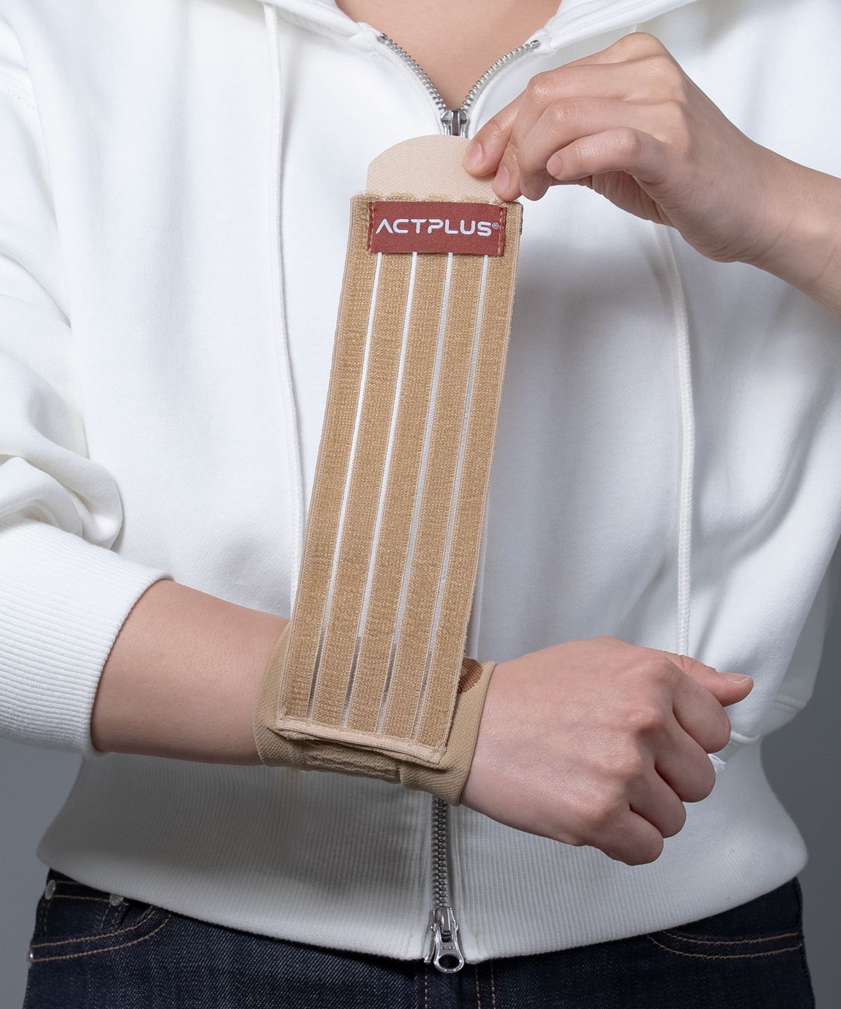 액트플러스(ACTPLUS) 액트플러스 손목보호대 베이지
