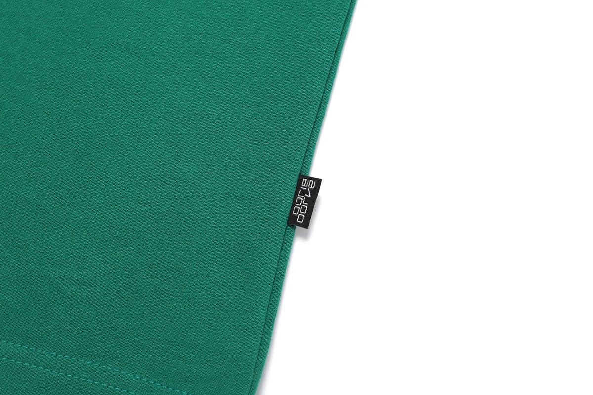 바쥬비쥬(BAJOO BIJOO) WINE PERSON T-SHIRT [DARK GREEN]