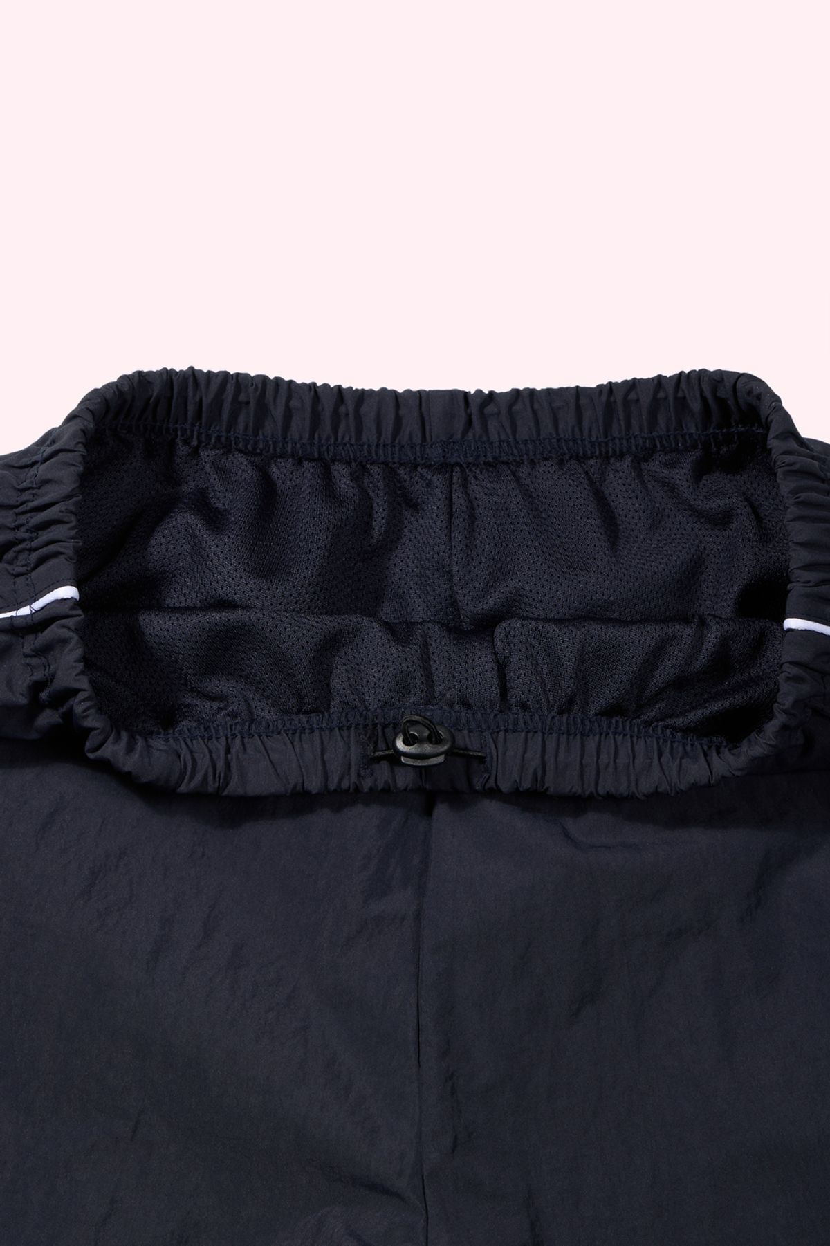 어텐즈(ATTENDS) 80s Retro Fit Nylon Pants (Dark Navy)