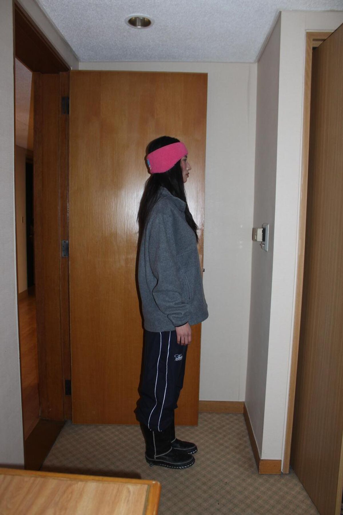 어텐즈(ATTENDS) 80s Retro Fit Nylon Pants (Dark Navy)