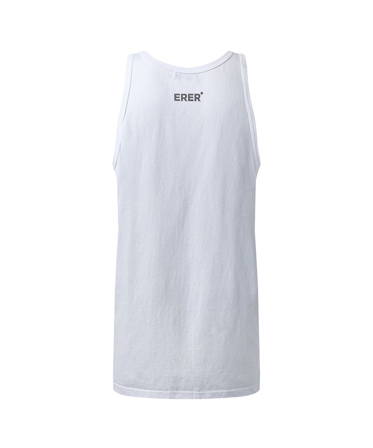 에르에르(ERER) Men Basic tank top White