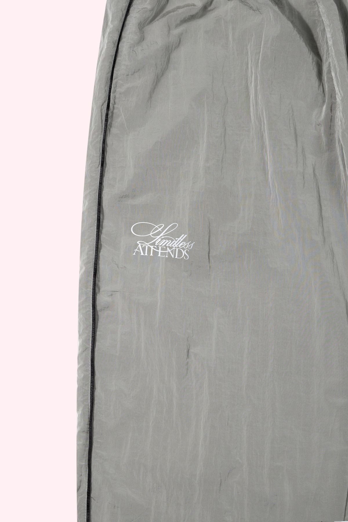 어텐즈(ATTENDS) 80s Retro Fit Nylon Pants (Gray)