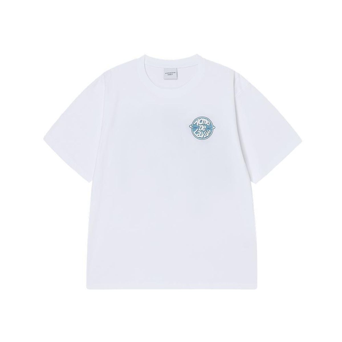 아크메드라비(ACME DE LA VIE) ADLV SATURN LOGO SHORT SLEEVE T-SHIRT (4COLOR)