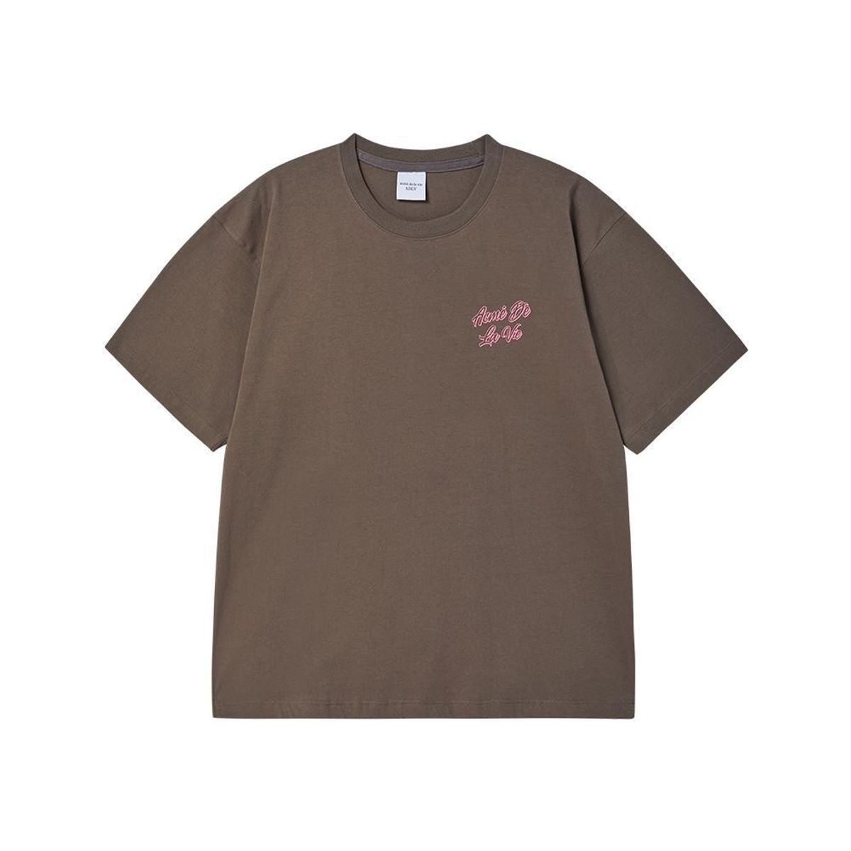 아크메드라비(ACME DE LA VIE) OUTLINE SCRIPT LOGO SHORT SLEEVE T-SHIRT (4COLOR)