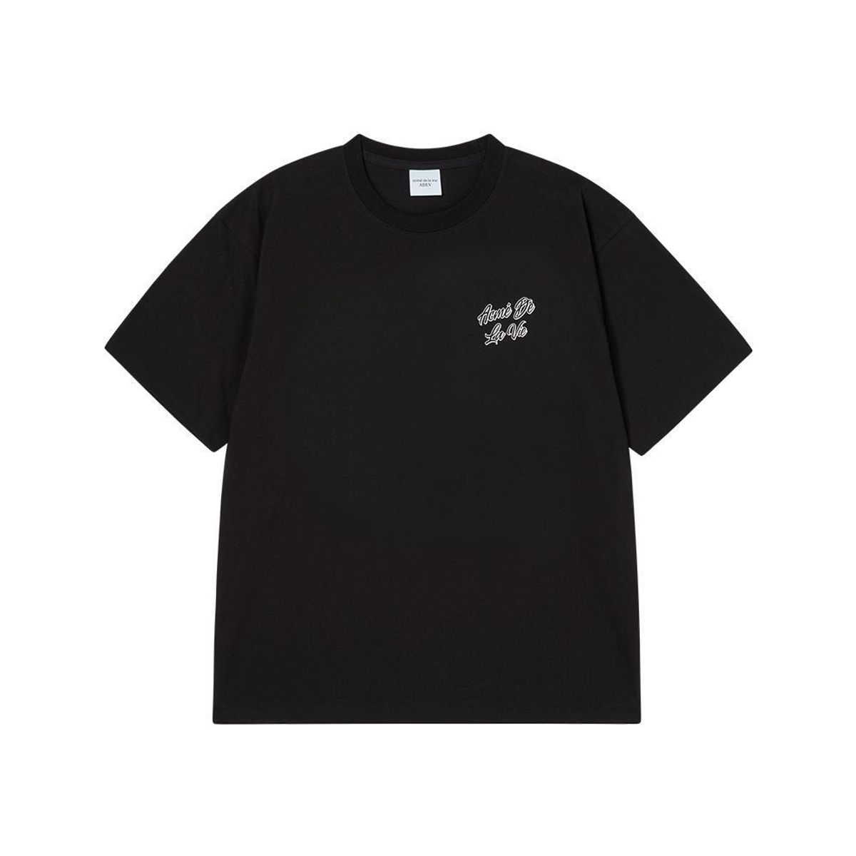 아크메드라비(ACME DE LA VIE) OUTLINE SCRIPT LOGO SHORT SLEEVE T-SHIRT (4COLOR)