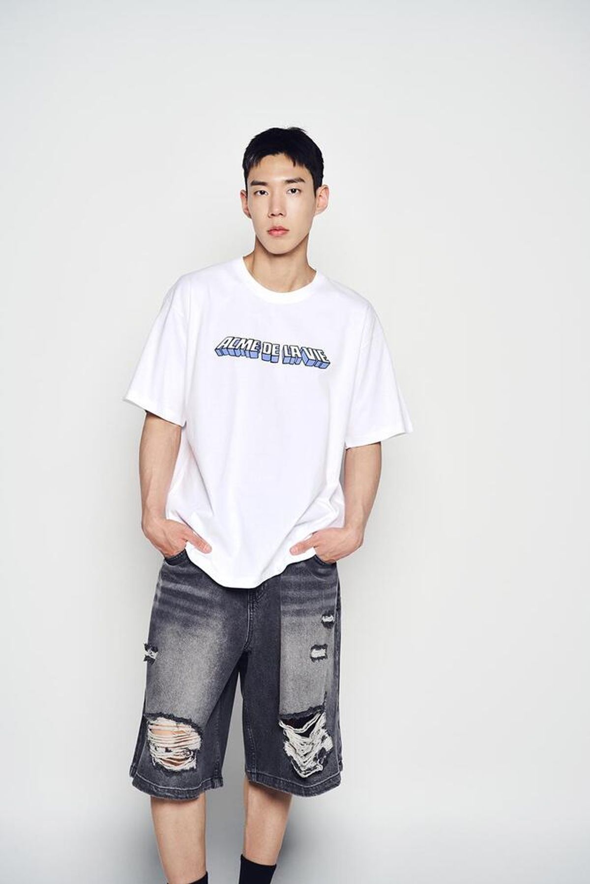 아크메드라비(ACME DE LA VIE) 3D CARTOON LOGO SHORT SLEEVE T-SHIRT (3COLOR)
