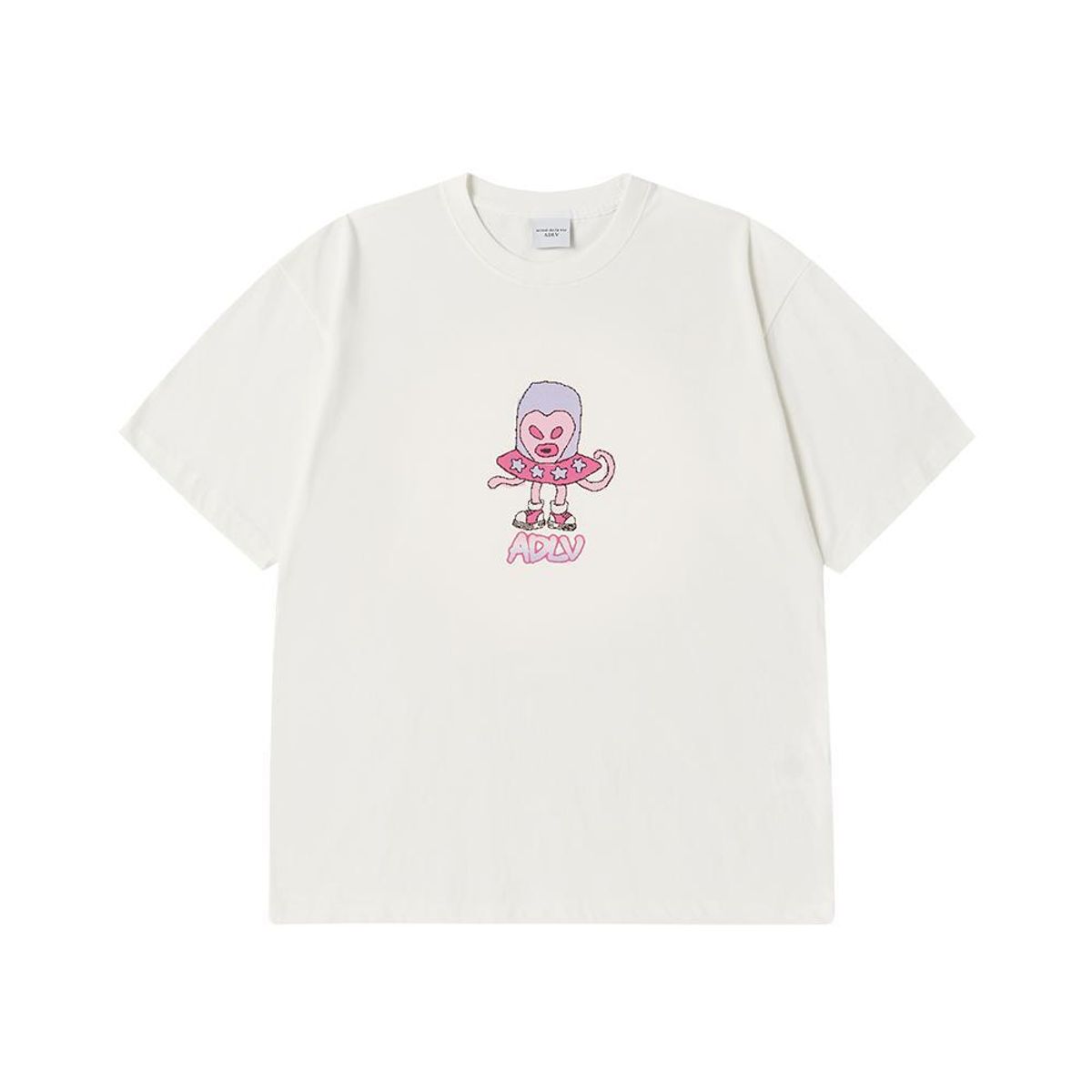 아크메드라비(ACME DE LA VIE) HEART ALIEN SHORT SLEEVE T-SHIRT (4COLOR)