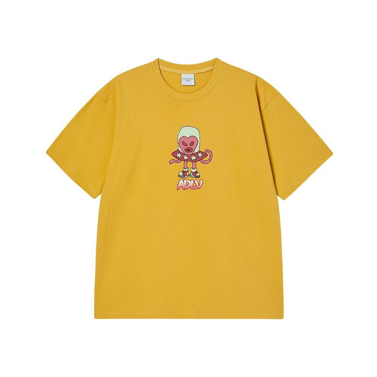 아크메드라비(ACME DE LA VIE) HEART ALIEN SHORT SLEEVE T-SHIRT (4COLOR)