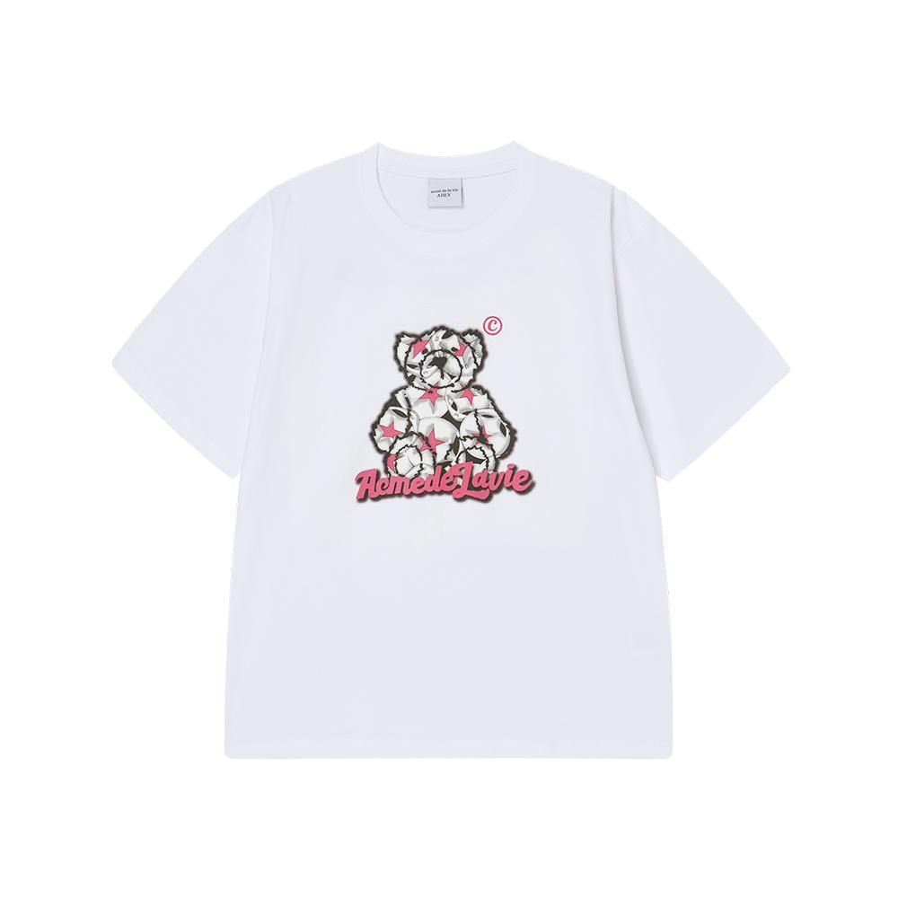 MUSINSA | acmé de la vie STAR BEAR SHORT SLEEVE T-SHIRT