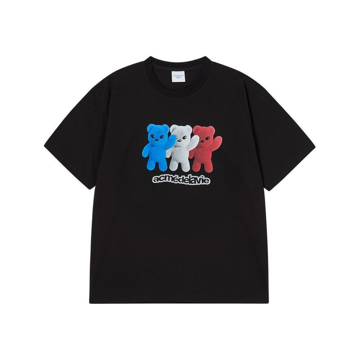 아크메드라비(ACME DE LA VIE) FRENCH ALIEN BEAR SHORT SLEEVE T-SHIRT (3COLOR)